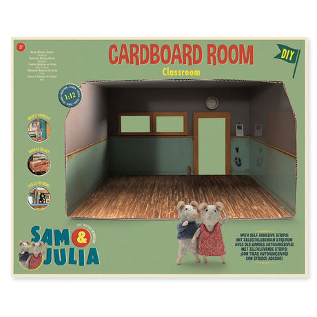 Sam & Julia: The Mouse Mansion - Cardboard room - Classroom | Scout & Co