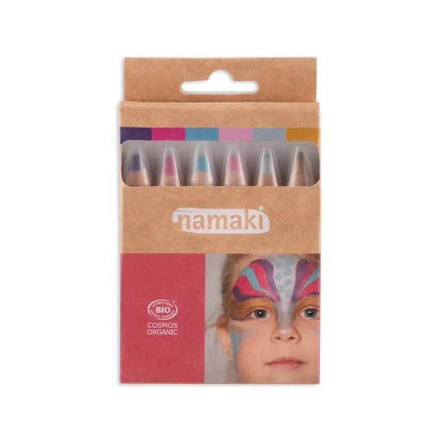 Namaki - Enchanted Worlds - organic face painting pencils - six colours | Scout & Co