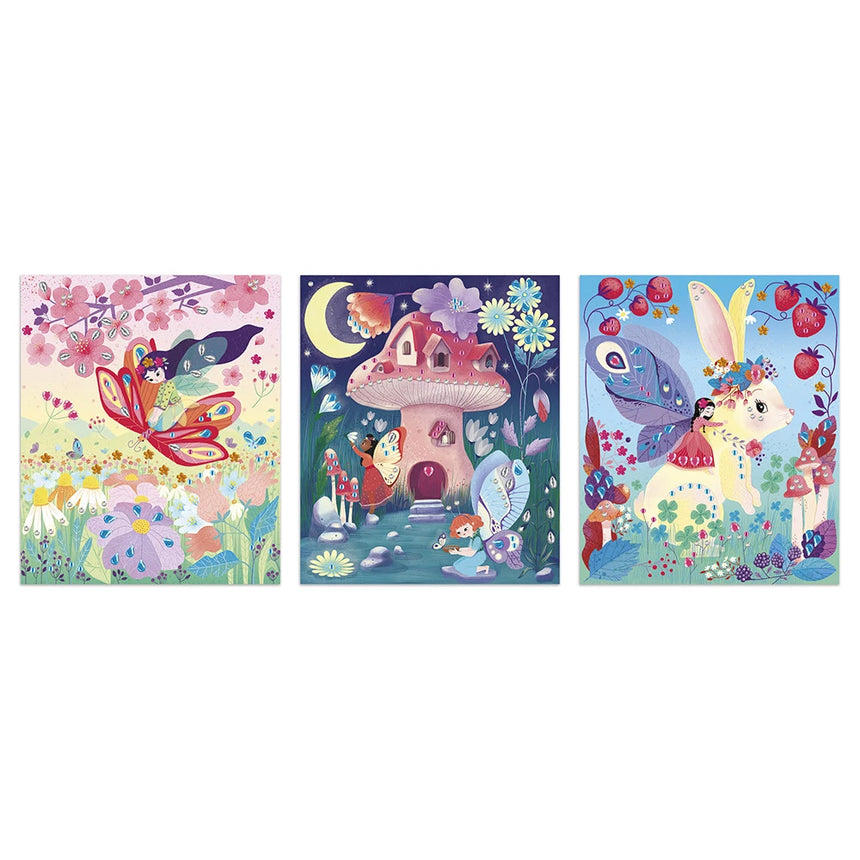 Janod - Magic Fairies - Rhinestones craft set | Scout & Co