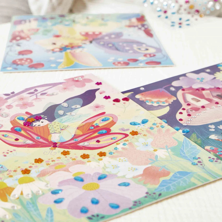 Janod - Magic Fairies - Rhinestones craft set | Scout & Co