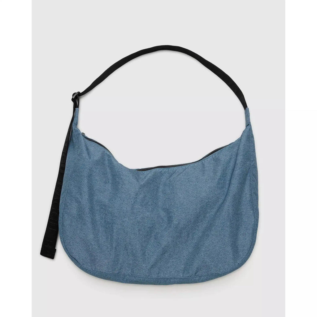 Baggu - Large Nylon Crescent bag - Digital Denim | Scout & Co