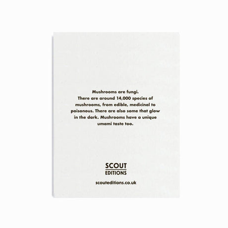 Scout Editions - Mushrooms mini card | Scout & Co