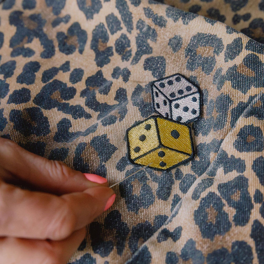 Petra Boase - Iron on Patch - Dice | Scout & Co