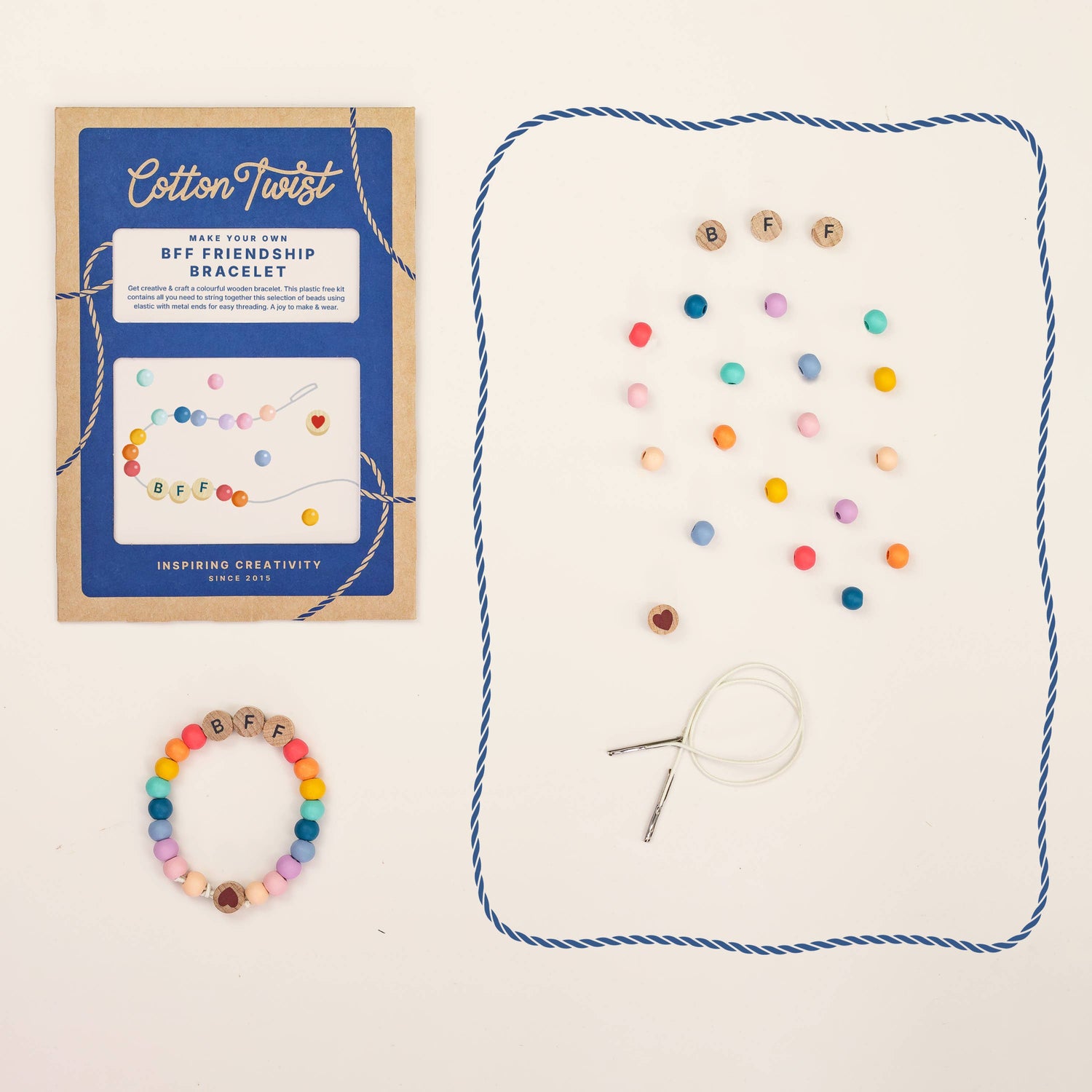 Cotton Twist - BFF friendship bracelet kit | Scout & Co