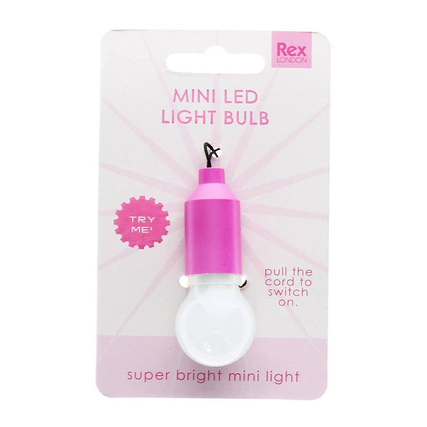 Rex - Light bulb keyring - Pinks | Scout & Co