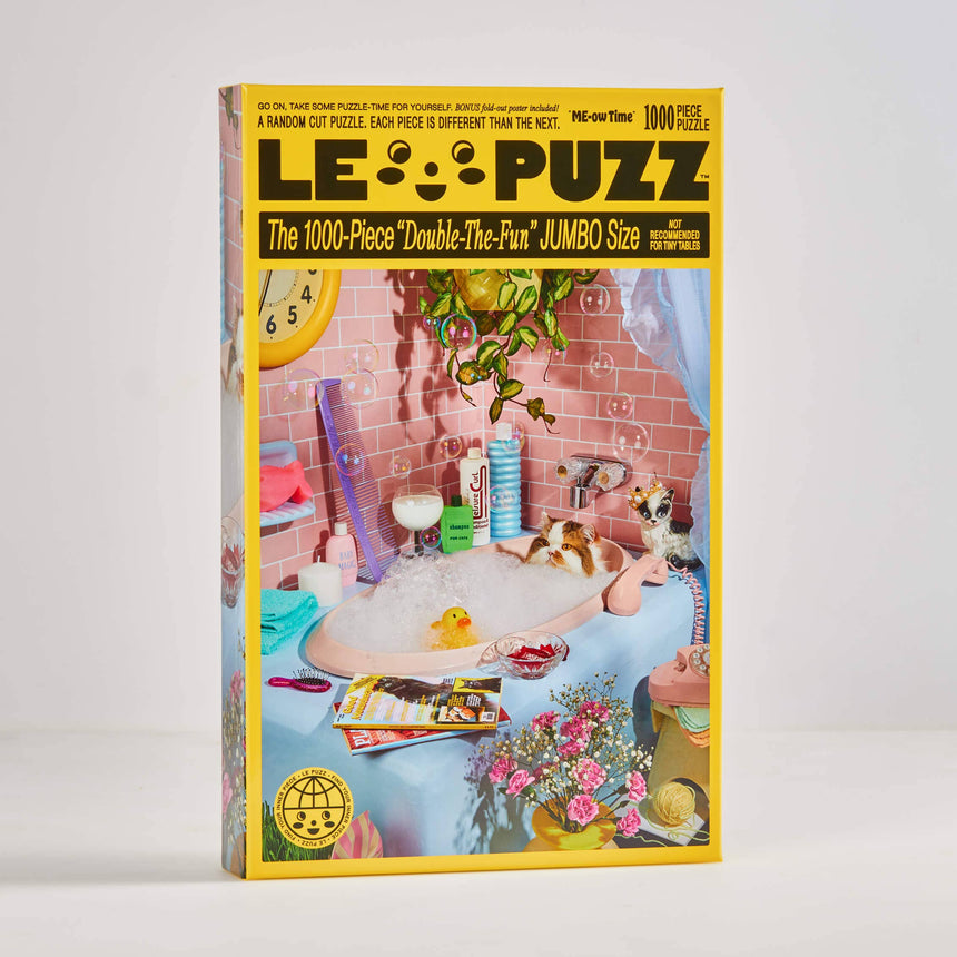 Le Puzz - ME-ow Time 1000-piece jigsaw puzzle