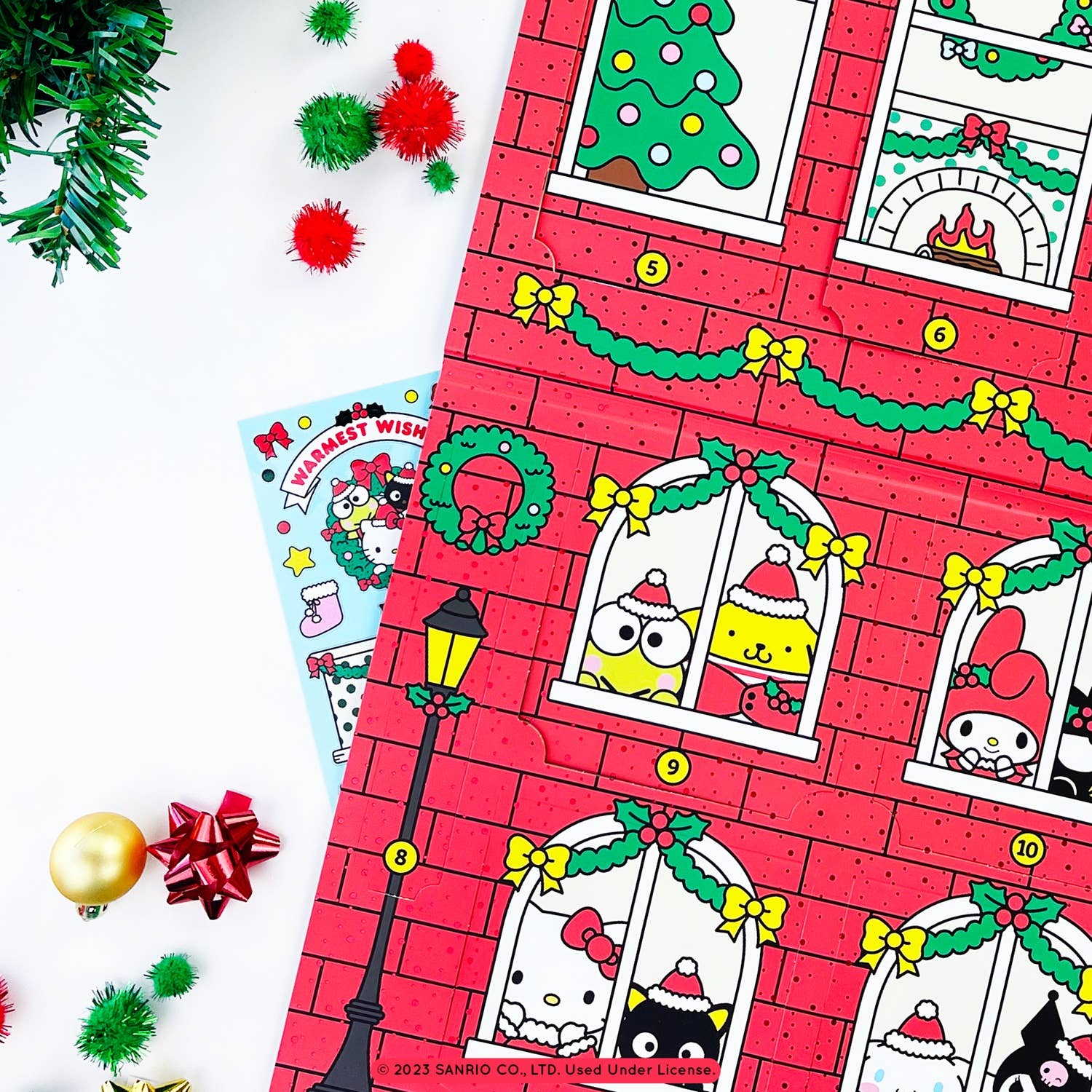 Pipsticks - Hello Kitty And Friends Christmas sticker advent calendar | Scout & Co