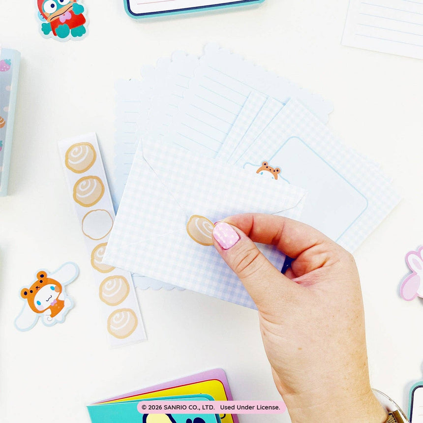 Pipsticks x Hello Kitty and Friends - Cinnamoroll Sweet Cuddles Mini Letter Kit | Scout & Co