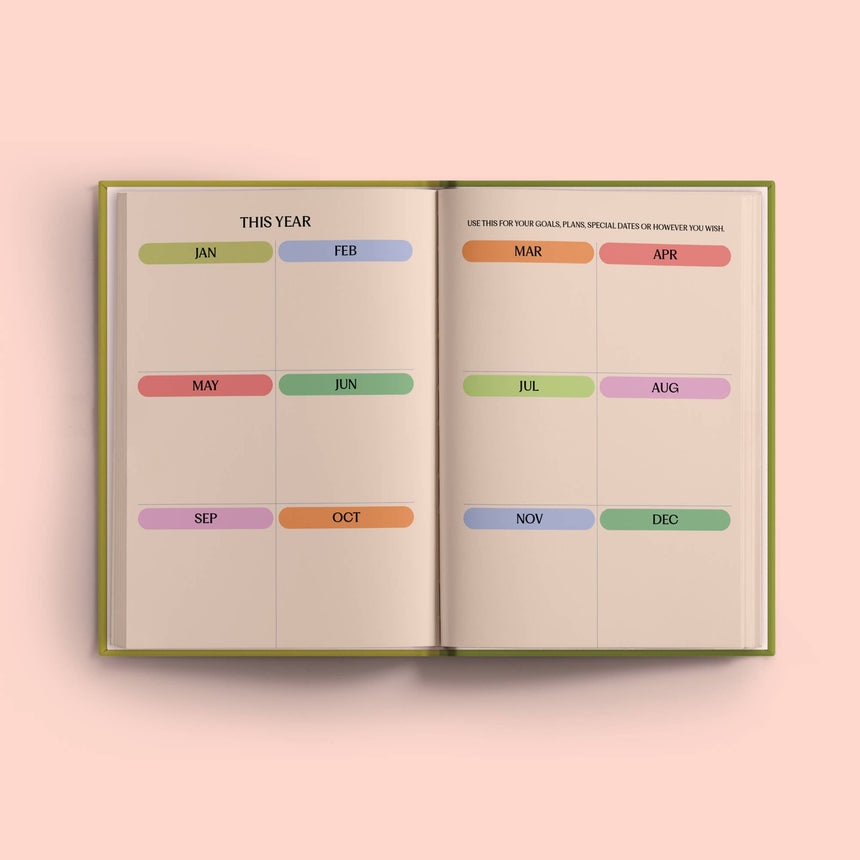 Good Tuesday - 2026 Diary Weekly Planner - Harlequin | Scout & Co