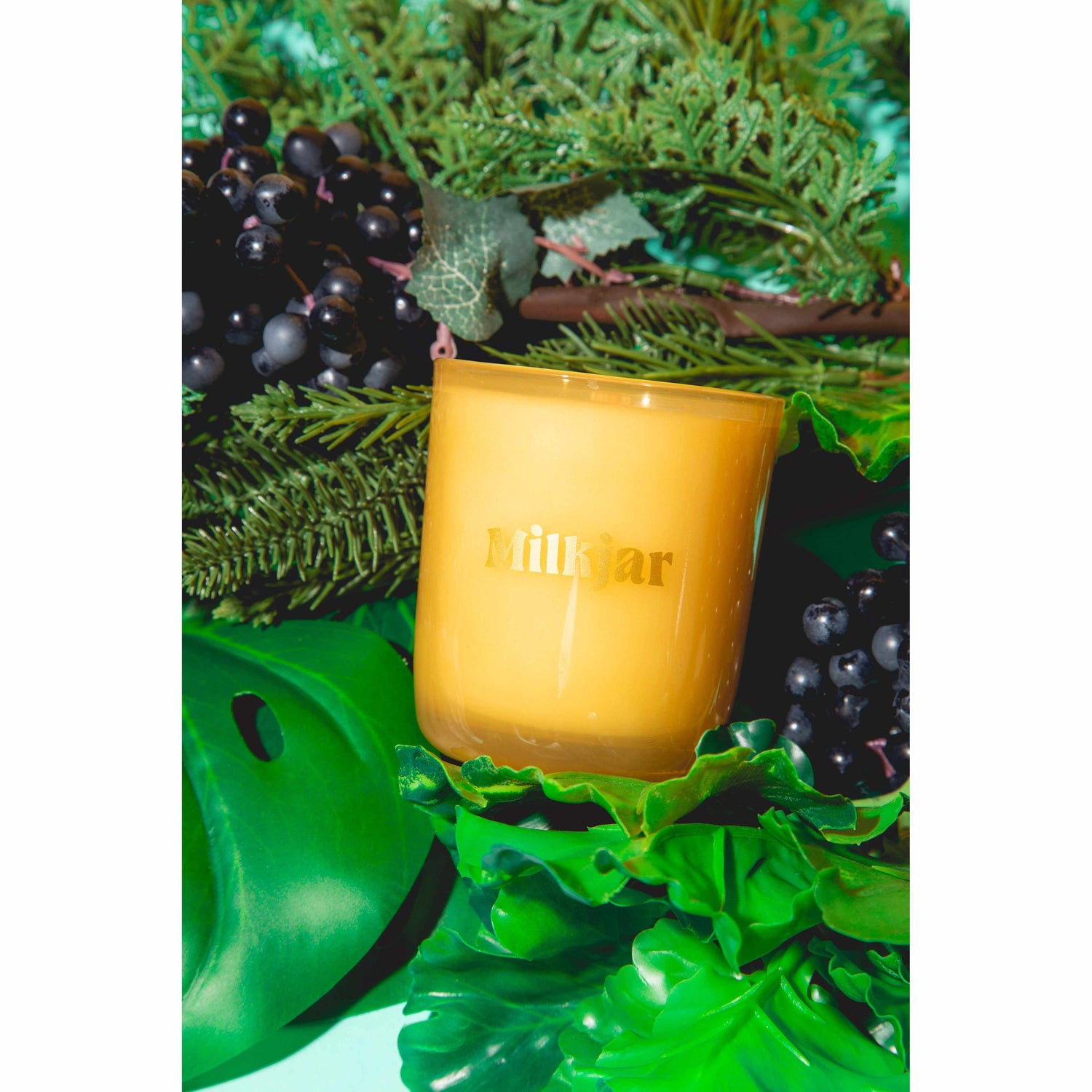 Milk Jar Candle Co - Garden State candle - Cedar & Cassis | Scout & Co