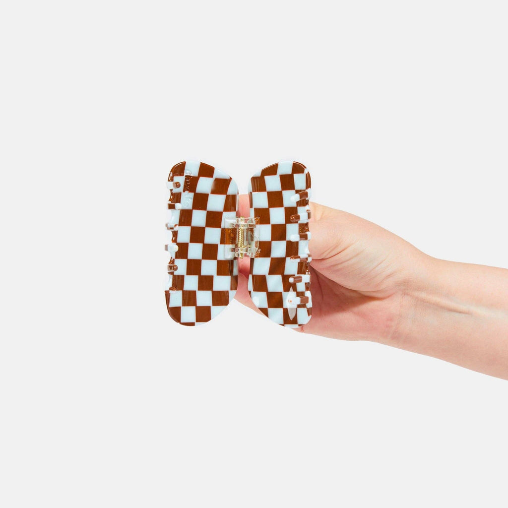 Checker Claw in Ice/Brown | Scout & Co
