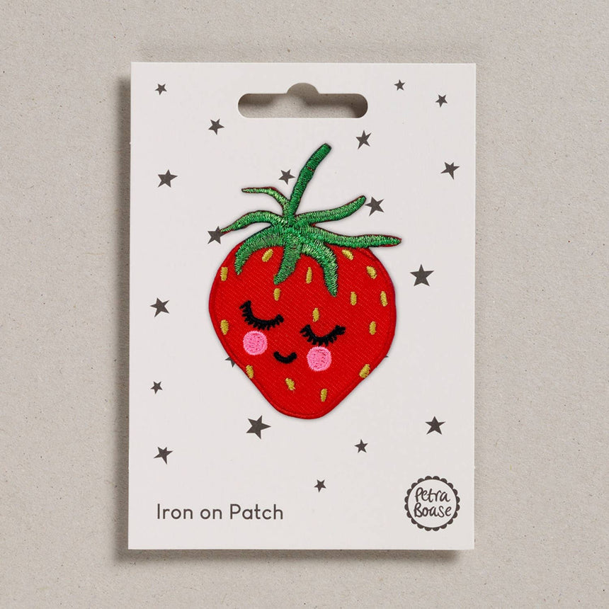Petra Boase - Iron on Patch - Strawberry | Scout & Co