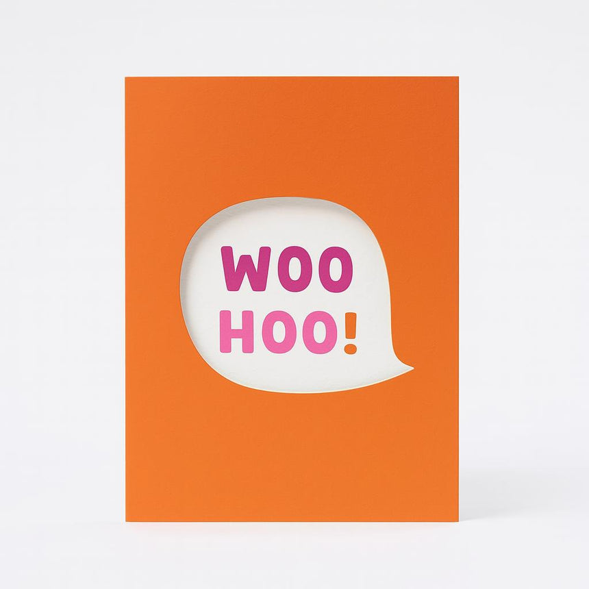 Rumble Cards - Woohoo die-cut card | Scout & Co