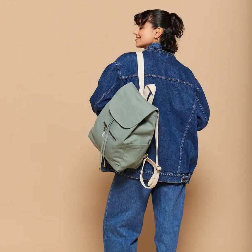 Hindbag - Eliot backpack - Sage green | Scout & Co