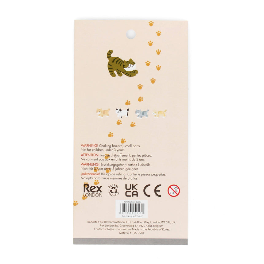 Rex - 3D Puffy Stickers - Cats | Scout & Co