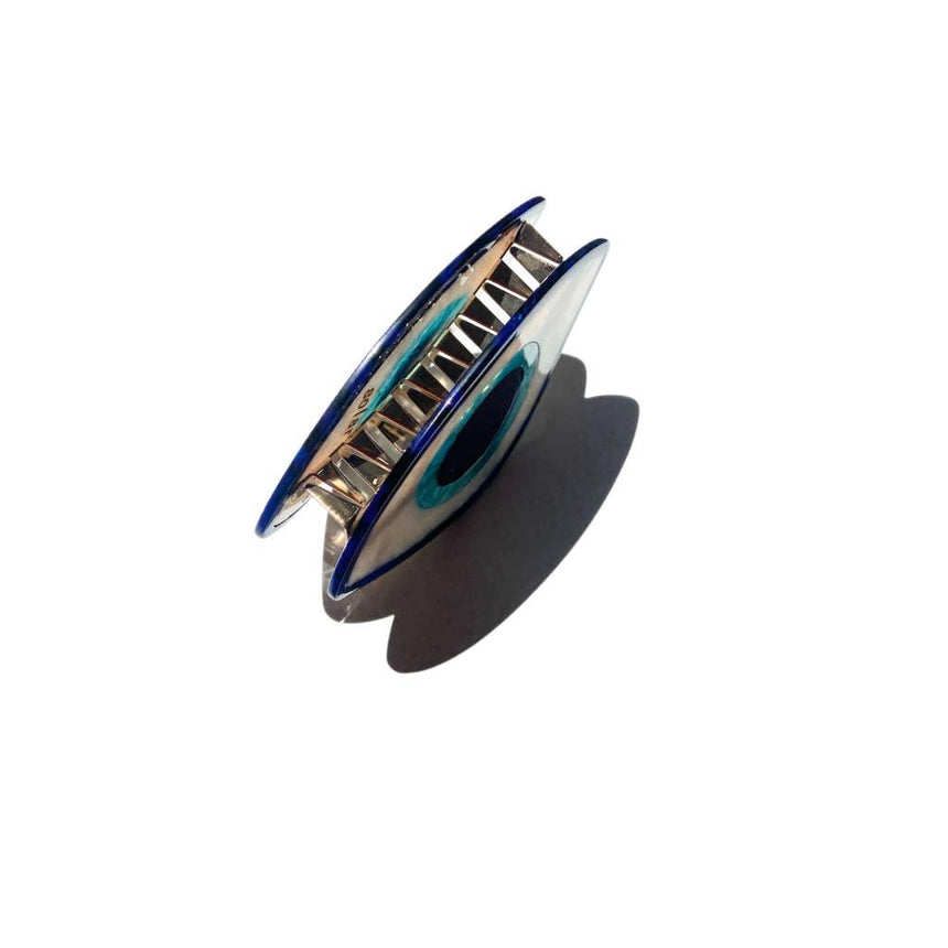 Solar Eclipse - Evil Eye handpainted hair claw | Scout & Co