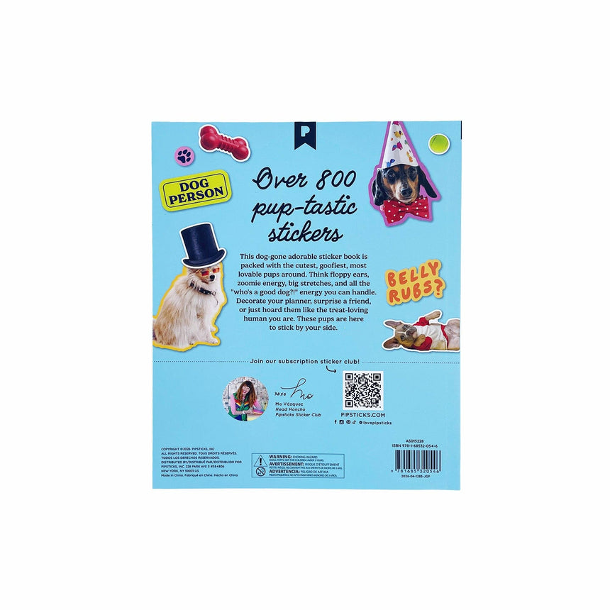 Pipsticks - Dog-gone Adorable Dog sticker book | Scout & Co