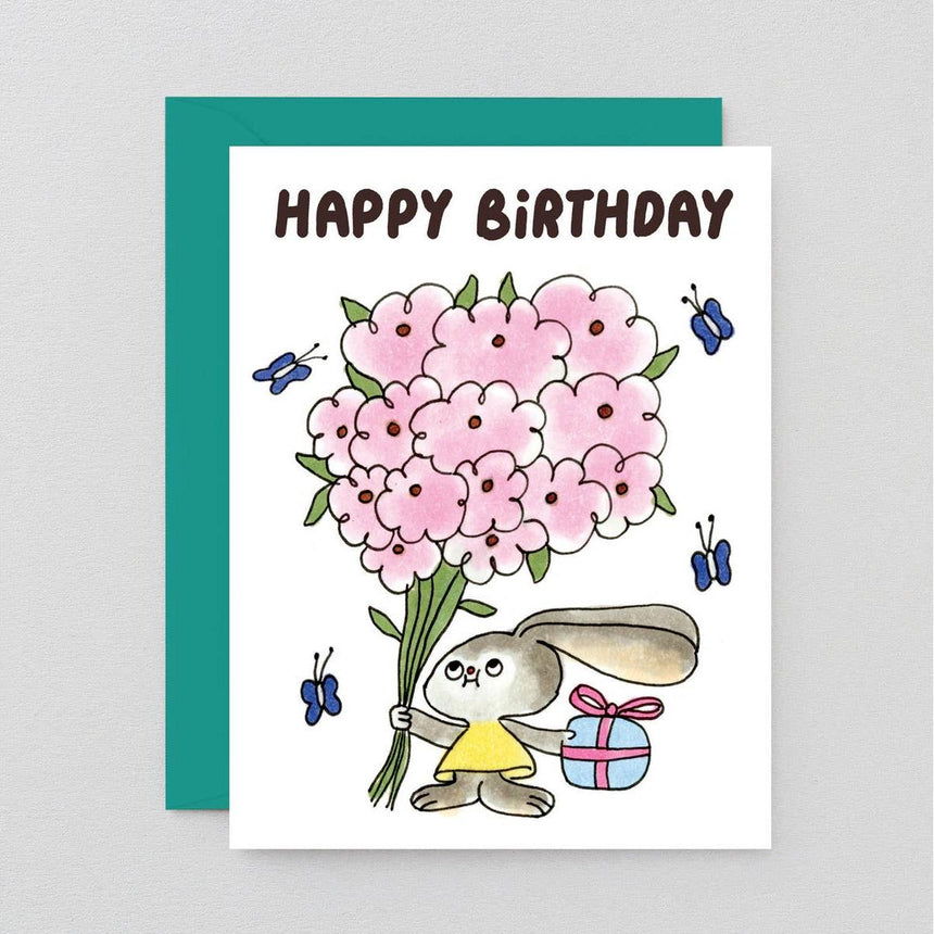 Wrap - Happy Birthday Rabbit card | Scout & Co