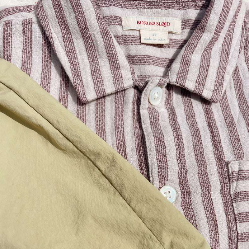 Konges Sløjd - Ely shirt - Red stripe | Scout & Co