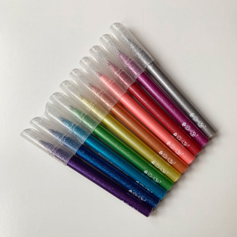 I Heart Art - Glittery markers - set of 10 | Scout & Co