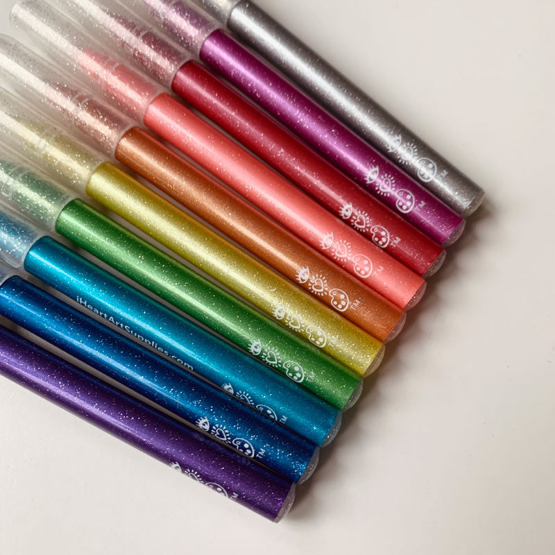 I Heart Art - Glittery markers - set of 10 | Scout & Co