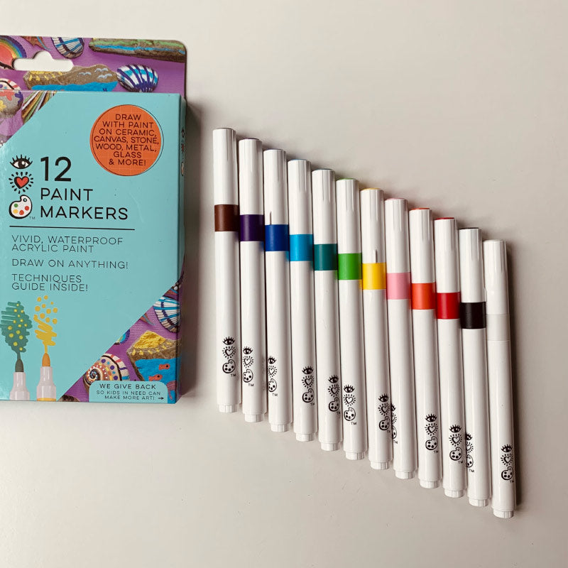 I Heart Art - Paint markers - set of 12 | Scout & Co