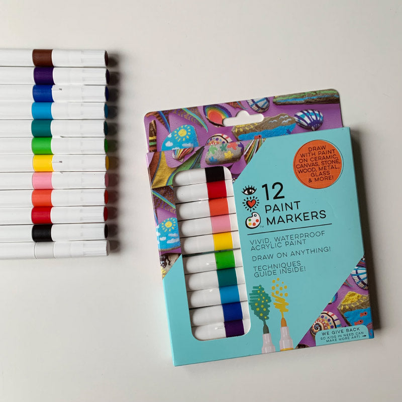I Heart Art - Paint markers - set of 12 | Scout & Co