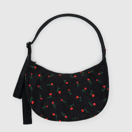 Baggu - Medium Nylon Crescent bag - Painted Wildflower | Scout & Co