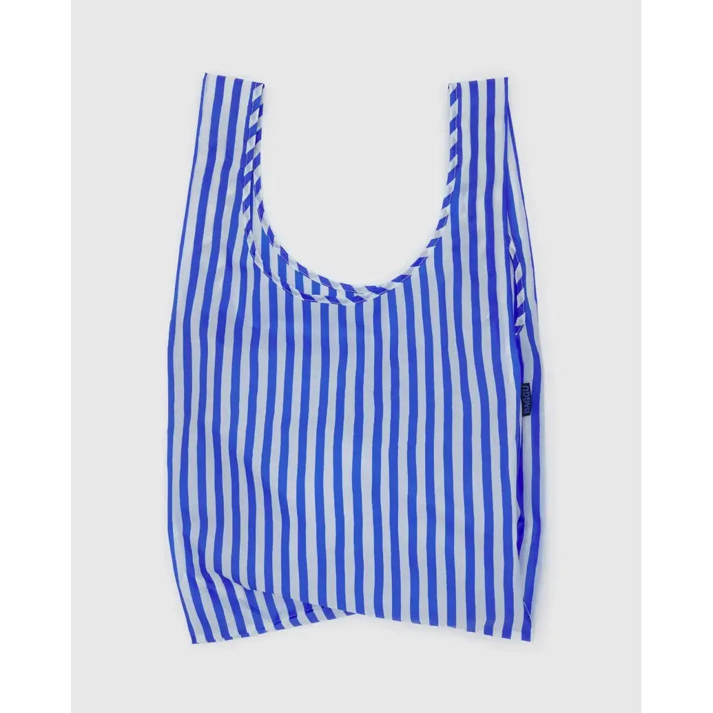 Baggu - Standard Baggu reusable bag - Blue Painted Stripe | Scout & Co