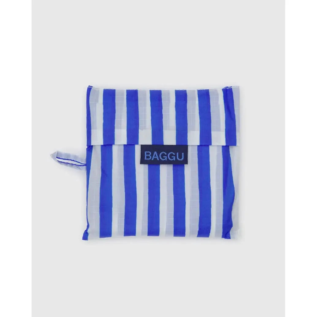 Baggu - Standard Baggu reusable bag - Blue Painted Stripe | Scout & Co