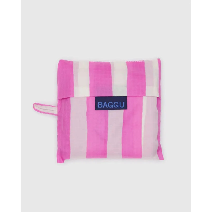 Baggu - Standard Baggu reusable bag - Pink Painted Stripe | Scout & Co