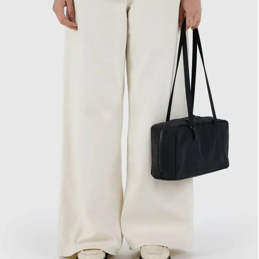 Baggu - Nylon Bowler bag - Black | Scout & Co