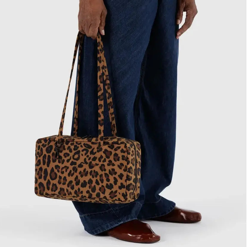 Baggu - Nylon Bowler bag - Leopard | Scout & Co