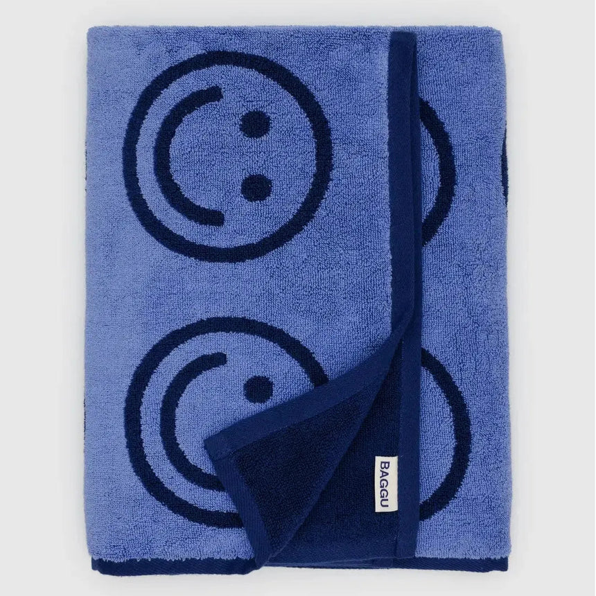 Baggu - Bath towel - Happy Blue | Scout & Co