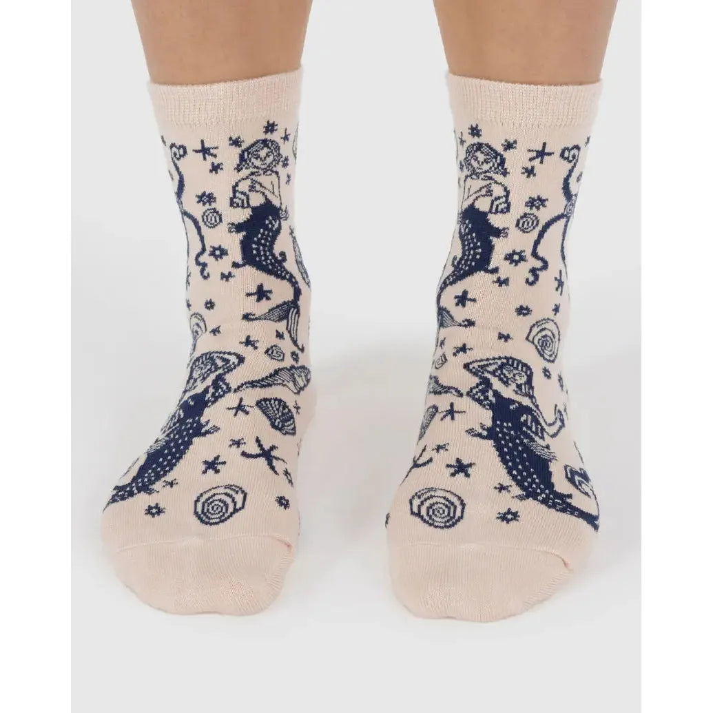 Baggu - Adult crew socks - Mermaid | Scout & Co