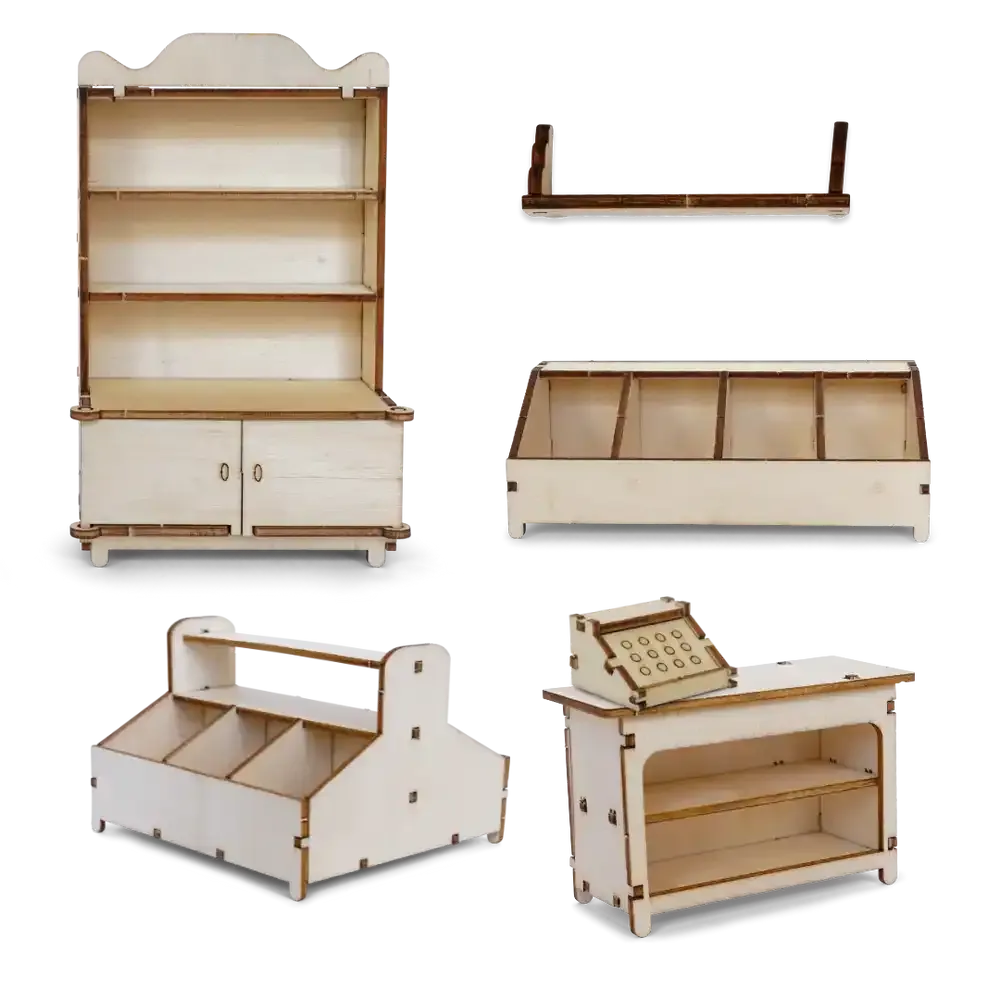 Sam & Julia: The Mouse Mansion - Furniture Kit - Shop | Scout & Co