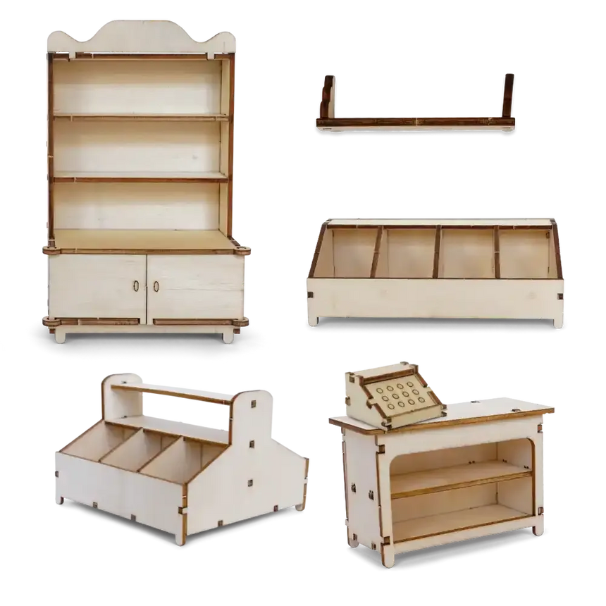 Sam & Julia: The Mouse Mansion - Furniture Kit - Shop | Scout & Co