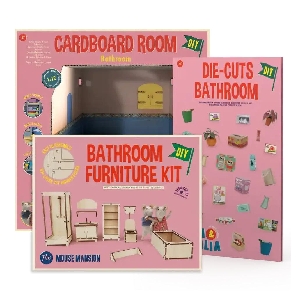 Sam & Julia: The Mouse Mansion - Bathroom bundle set - save £4 | Scout & Co