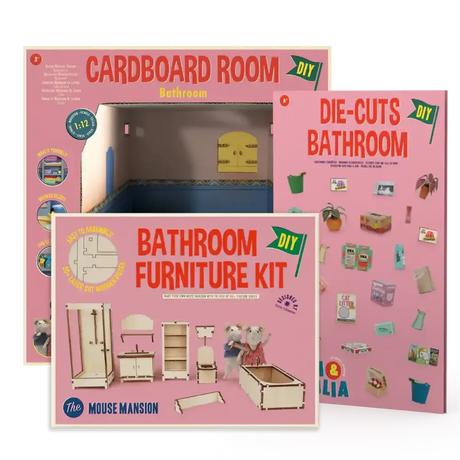 Sam & Julia: The Mouse Mansion - Bathroom bundle set - save £4 | Scout & Co