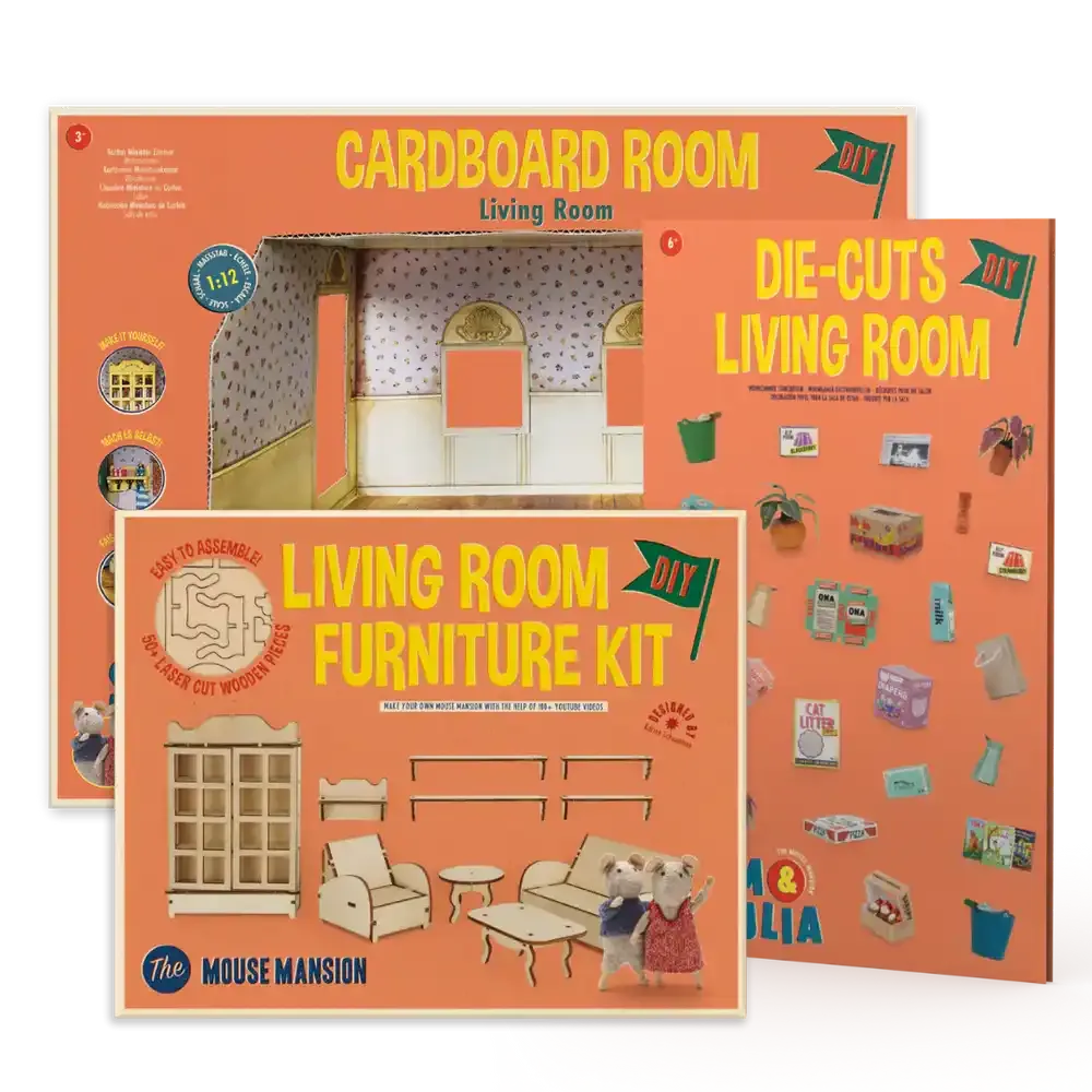 Sam & Julia: The Mouse Mansion - Living Room bundle set - save £4 | Scout & Co
