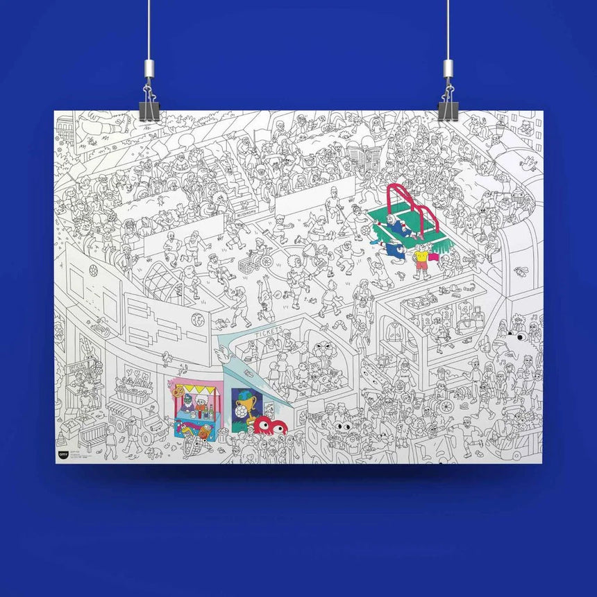 OMY - colouring poster - Goal | Scout & Co