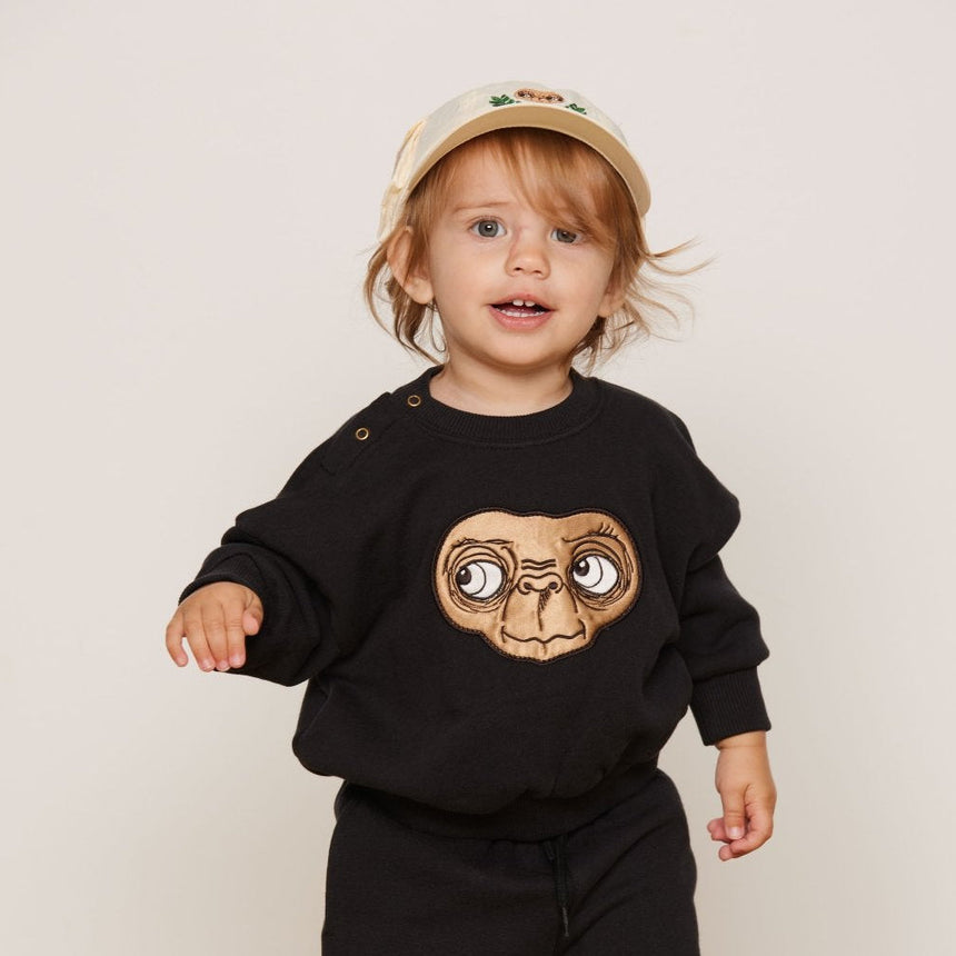 Mini Rodini x E.T. sweatshirt - black | Scout & Co
