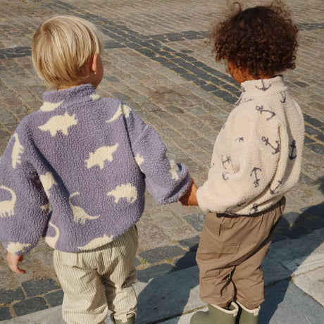 Konges Sløjd - Jody teddy jacket - Dino Mist | Scout & Co
