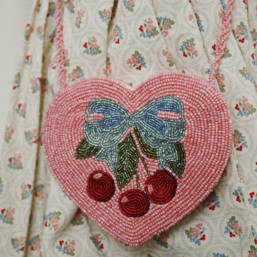 Konges Sløjd - Beaded bag - Amarena | Scout & Co