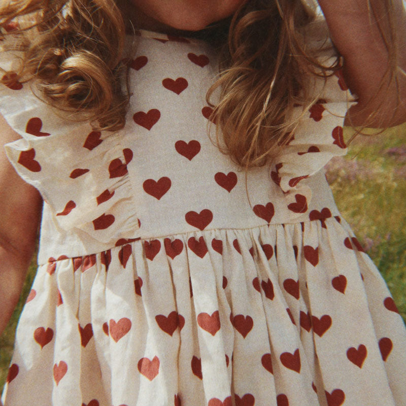 Konges Sløjd - Cianna bow dress - Amour Rouge | Scout & Co
