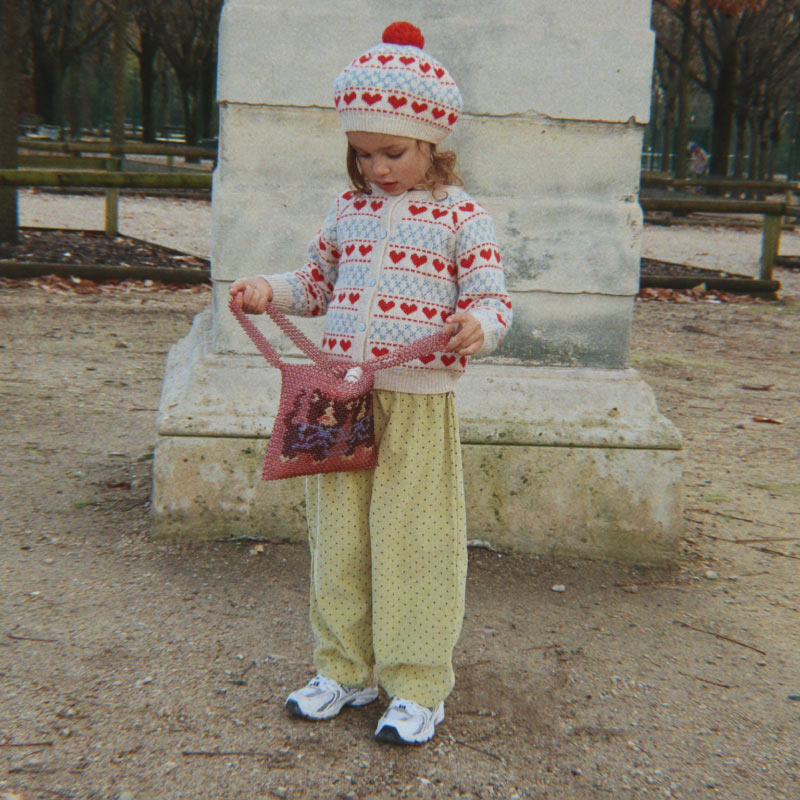 Konges Sløjd - Belou knit beret - Heart