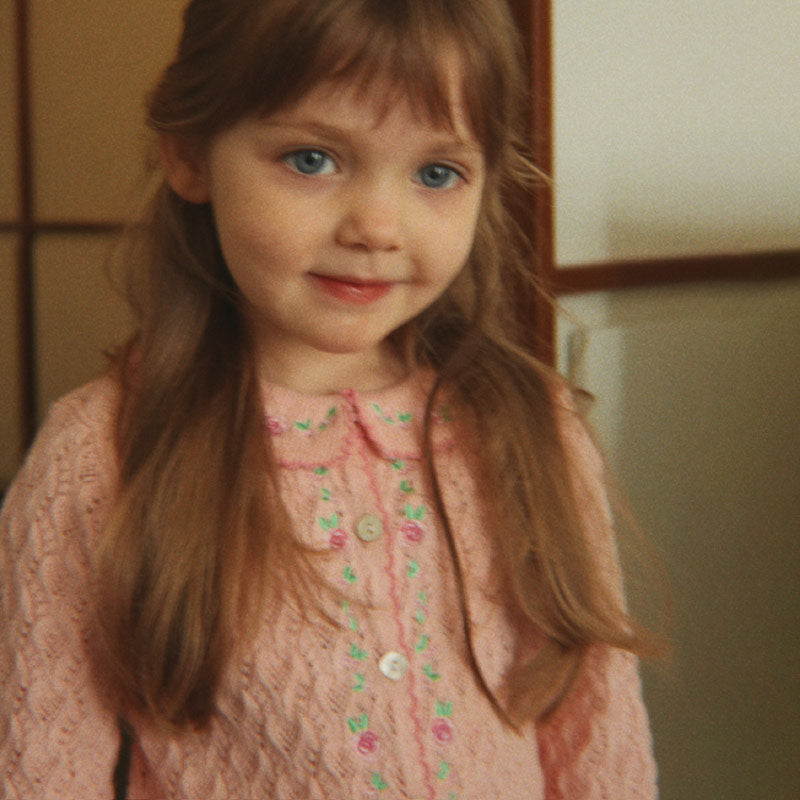 Konges Sløjd - Rosier cardigan - Light Rose | Scout & Co