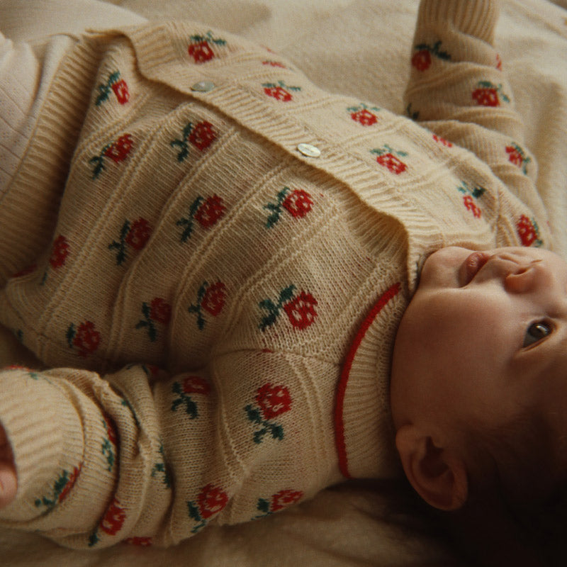 Konges Sløjd - Belou collar knit cardigan - Rose