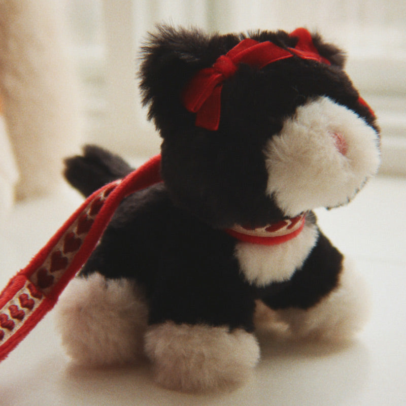 Konges Sløjd - Pet kitty cat soft toy - black beauty