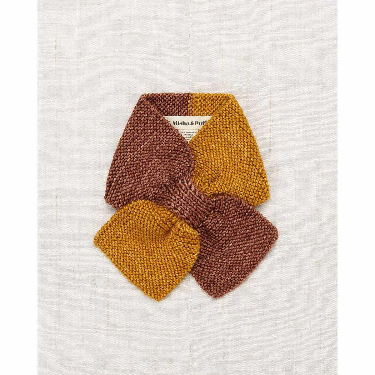 Misha & Puff Toboggan Scarf - Chestnut - UK Stockist | Scout & Co